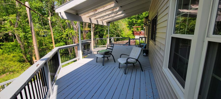 after deck painting project in Springfield, Virginia Preview Image 5