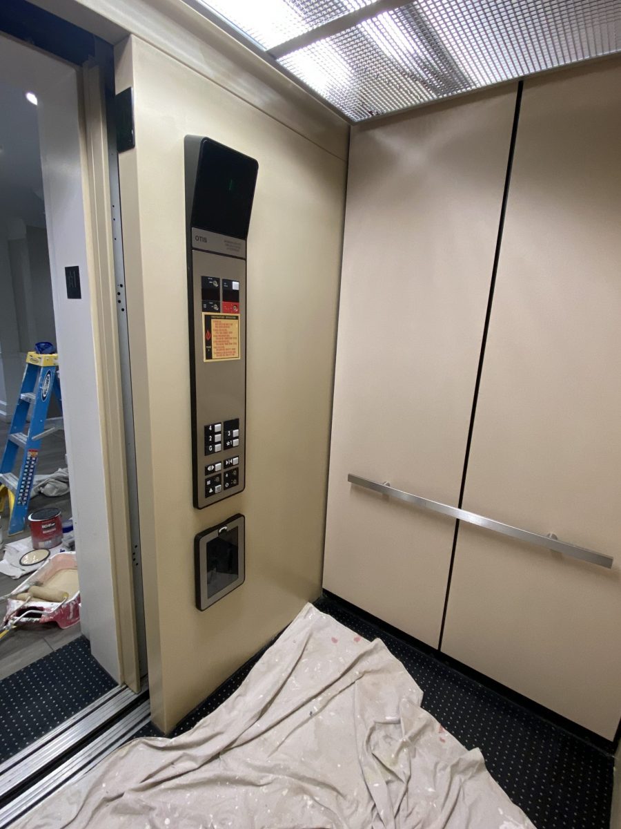 beige painted elevator interior Preview Image 5