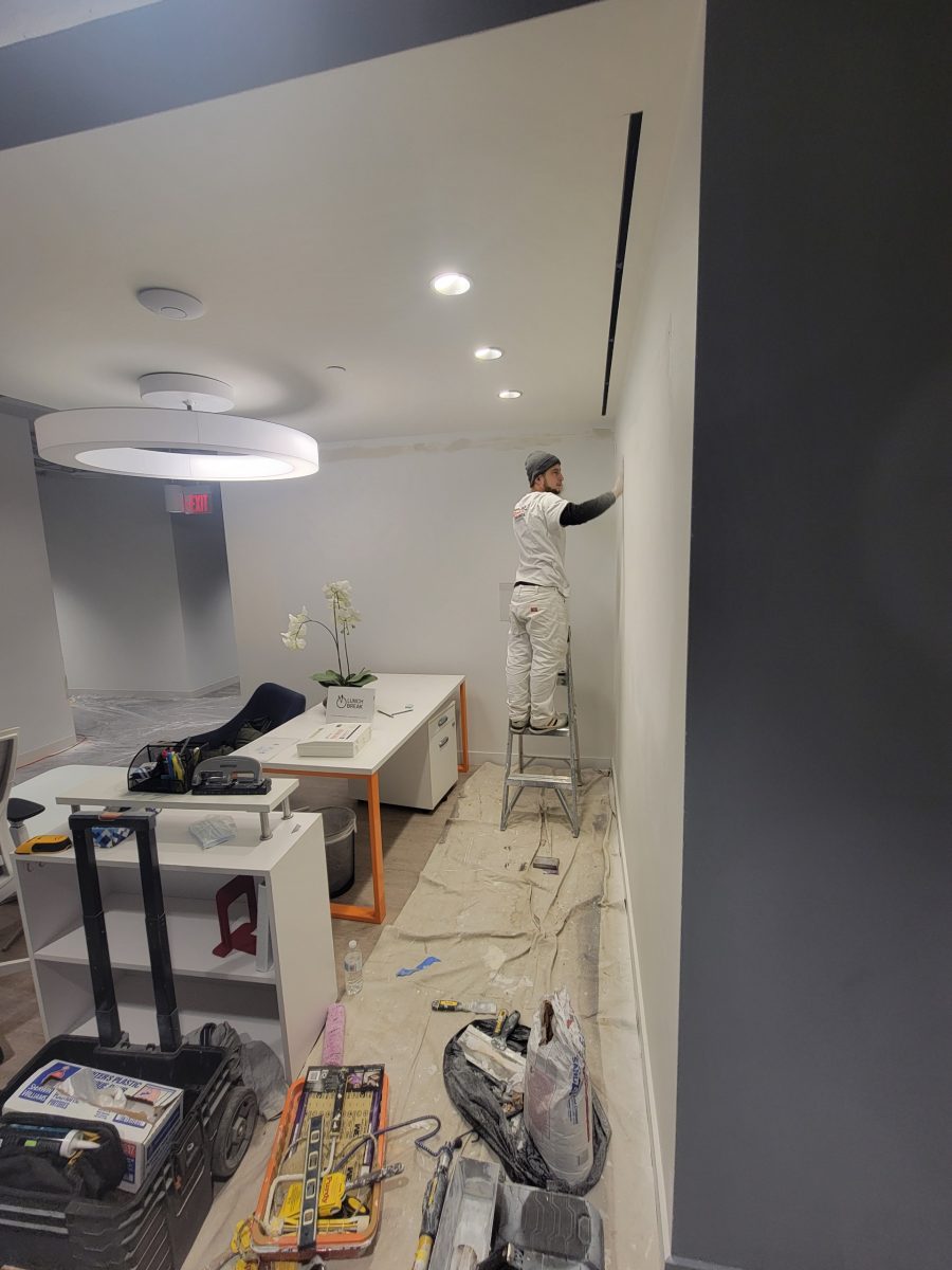 painter working on drywall Preview Image 6