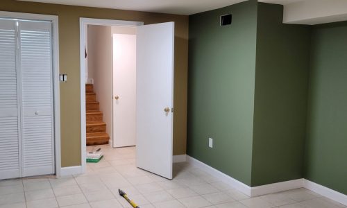 Basement Painting