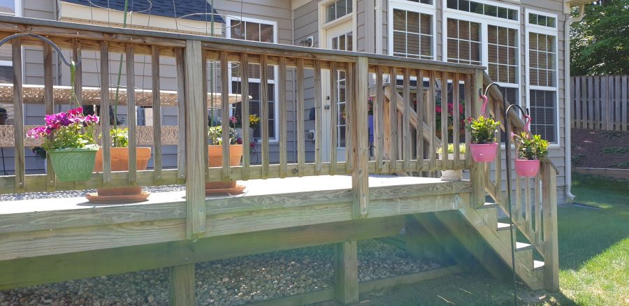 deck painting before Preview Image 2