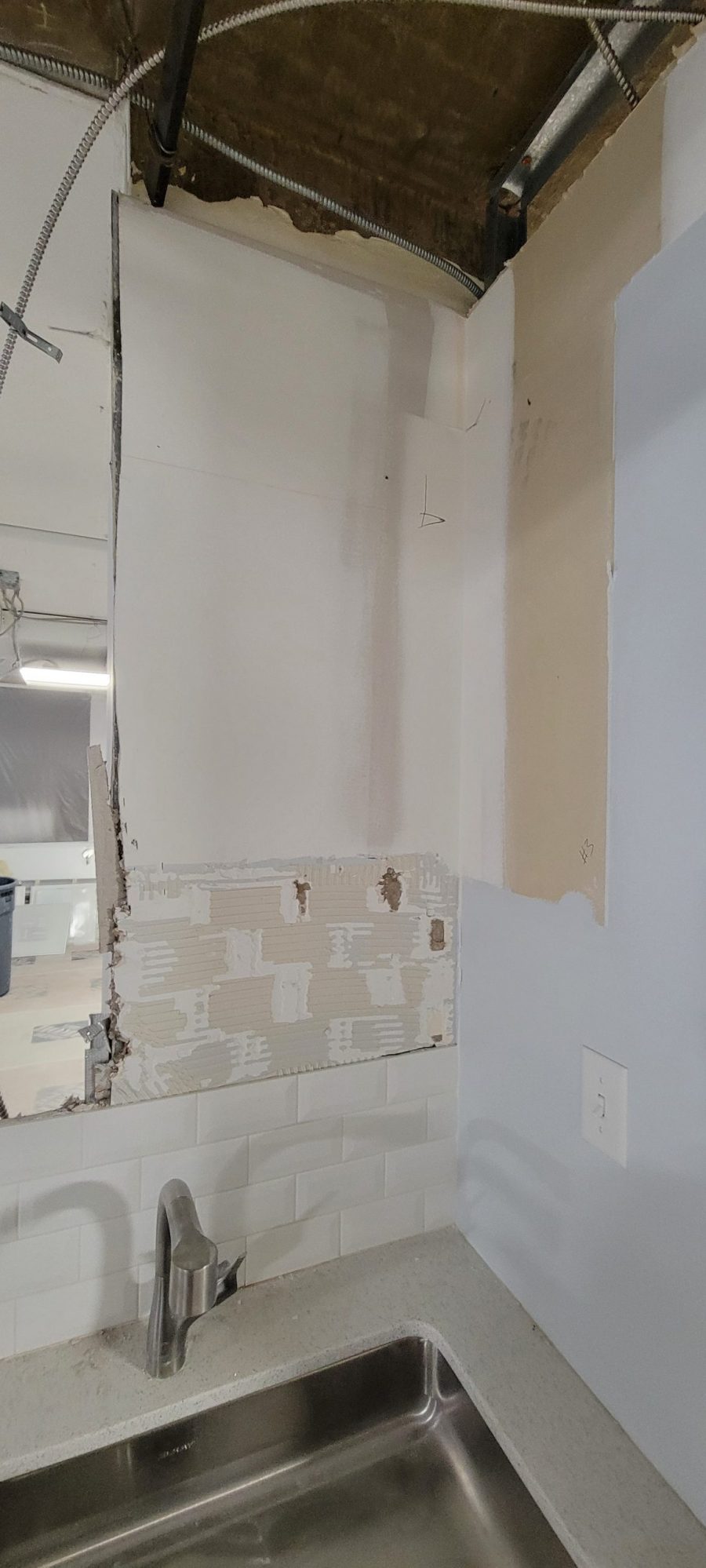 damaged drywall in commercial space Preview Image 17