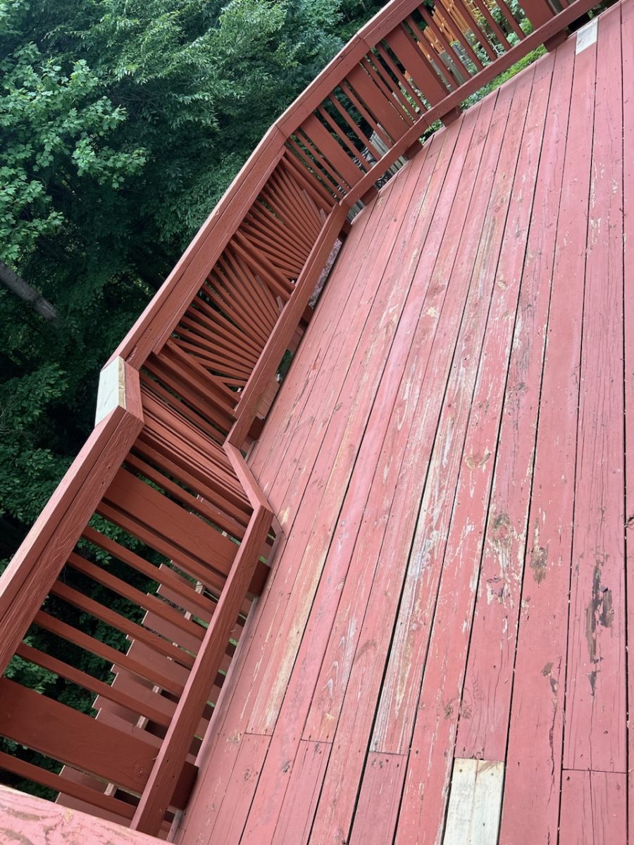 chipped deck paint Preview Image 8