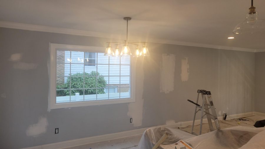 home interior during painting Preview Image 9