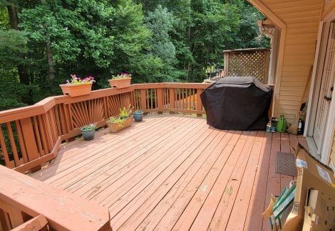 before deck repair