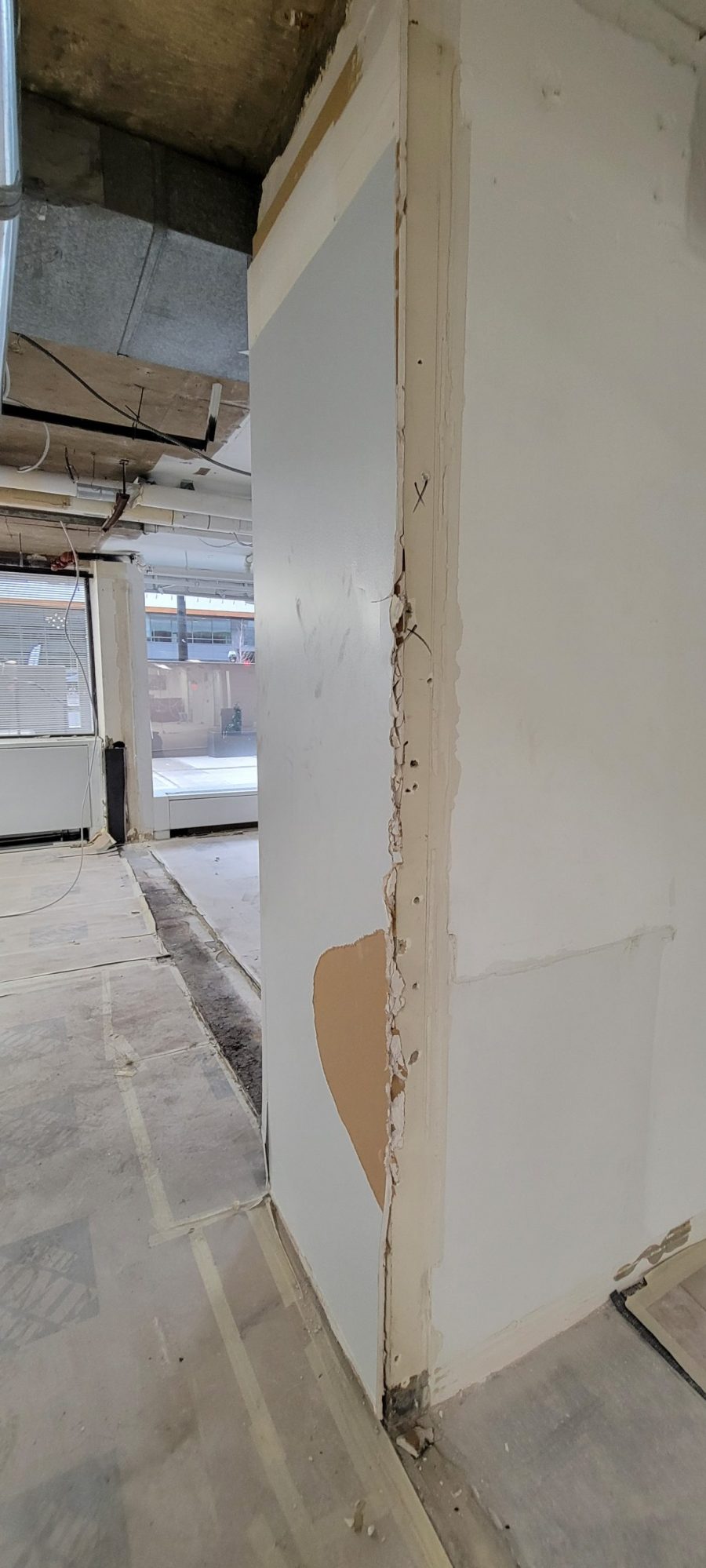 damaged drywall in commercial space Preview Image 15