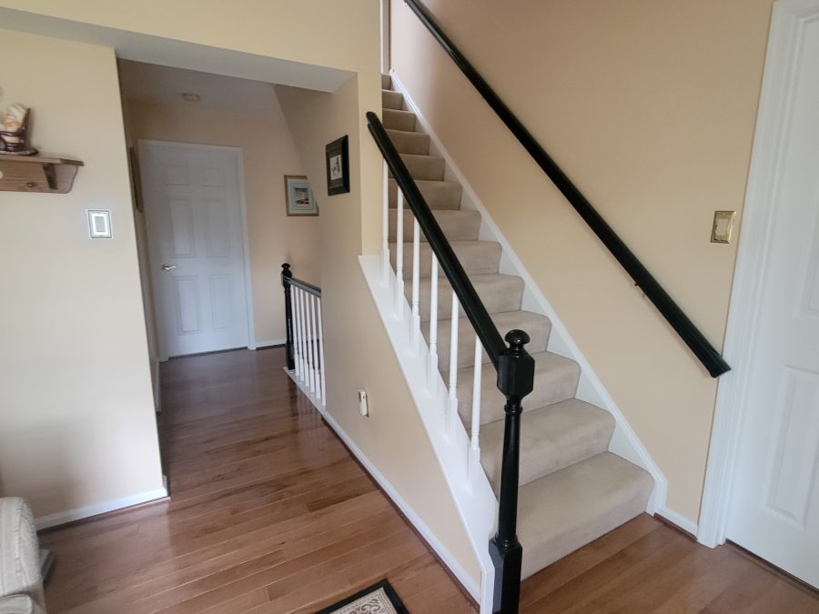 home staircase with painted railing Preview Image 7