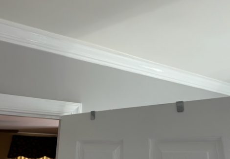 molding after painting no damage