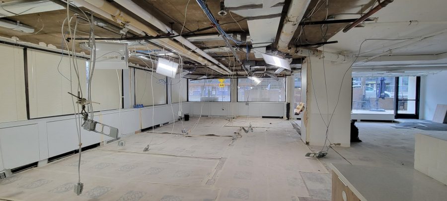 damaged drywall in commercial space Preview Image 8