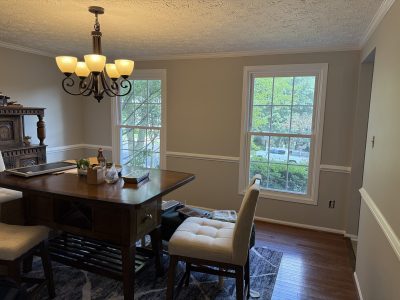 home interior room after repaint