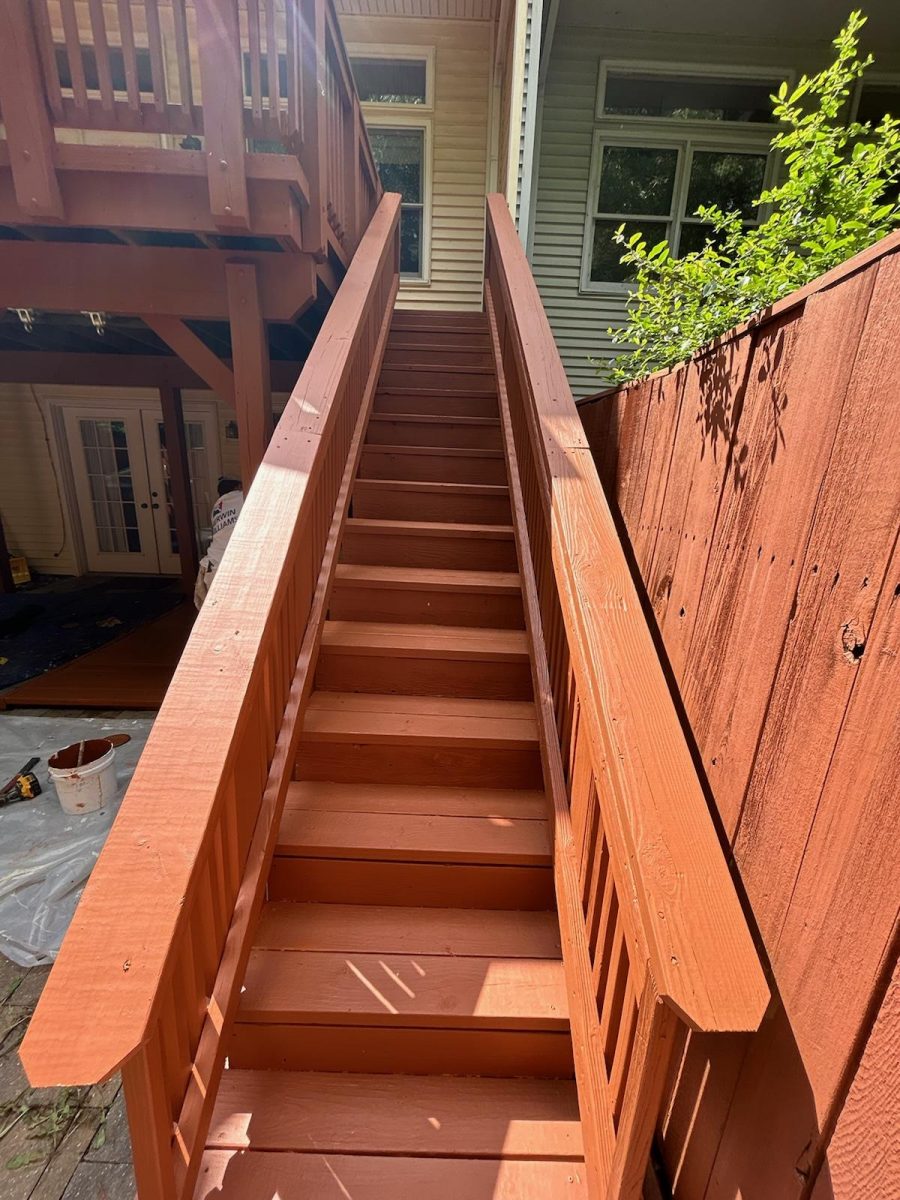 painted deck stairs Preview Image 1