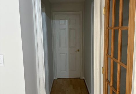 painted home interior hallway