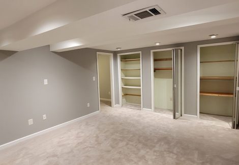 home interior room before repaint