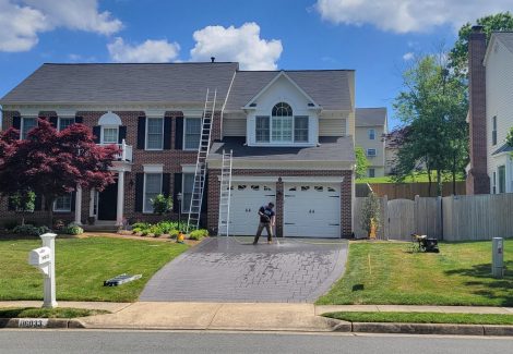 power washing drive way
