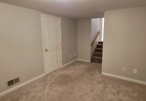 home interior room before repaint