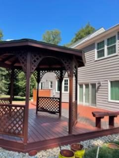 dark wood deck staining Preview Image 11