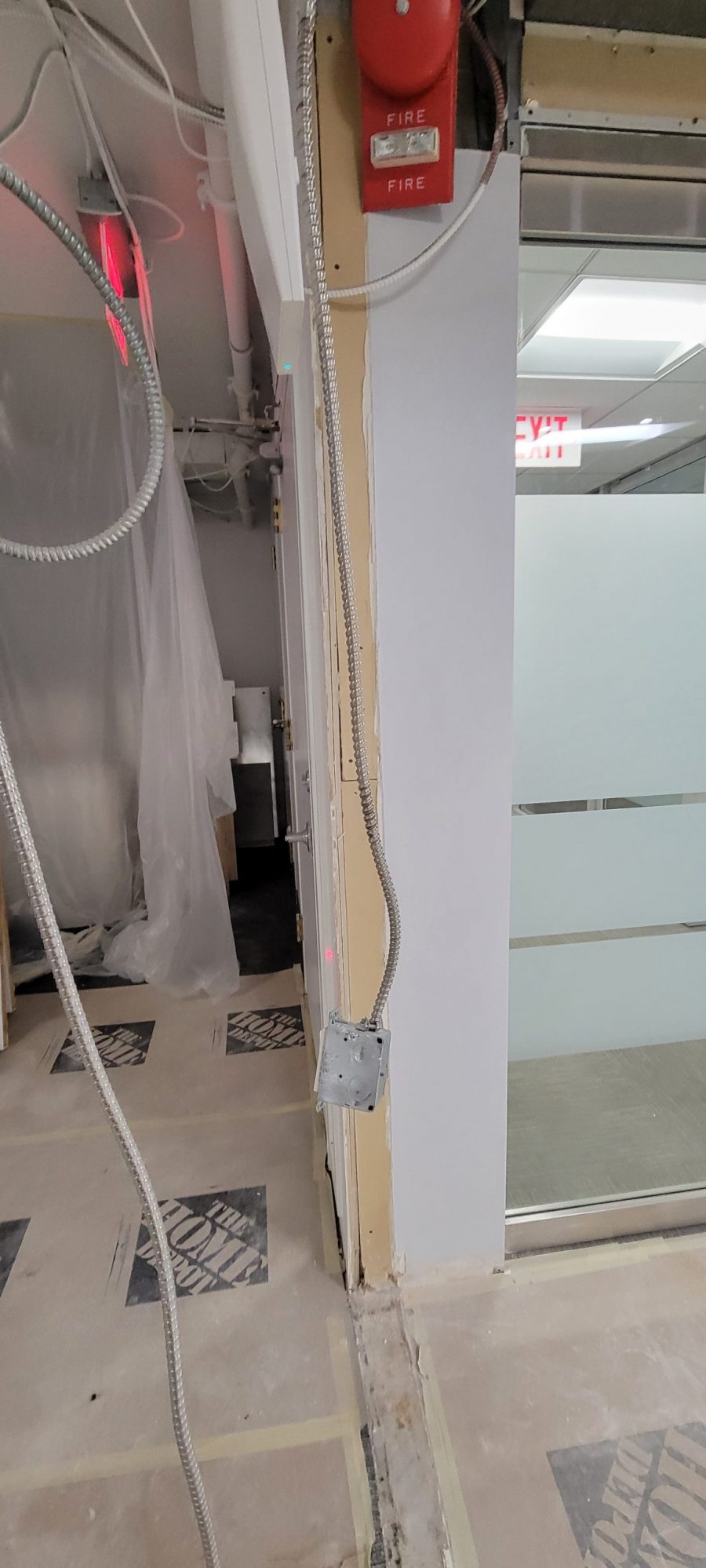 damaged drywall in commercial space Preview Image 16