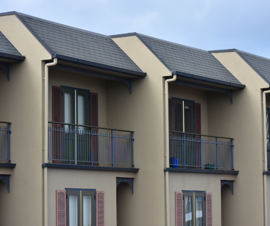 multi-family home stock image