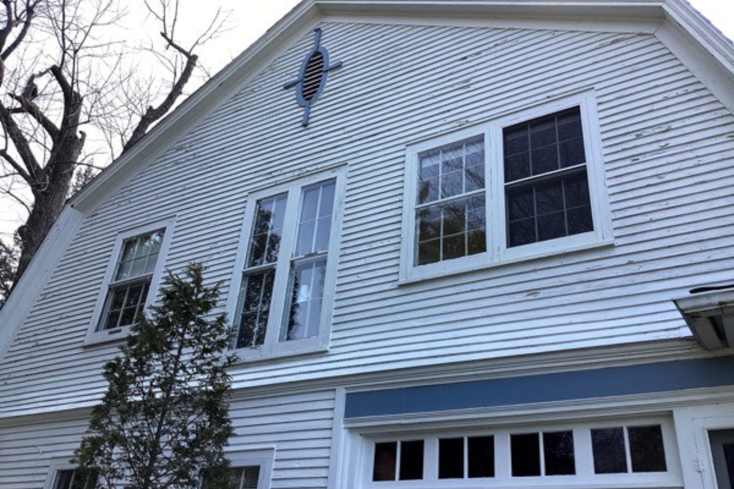 exterior before painting