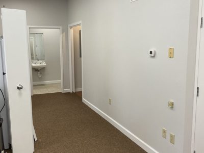 Commercial Interior Painting Project office hallway