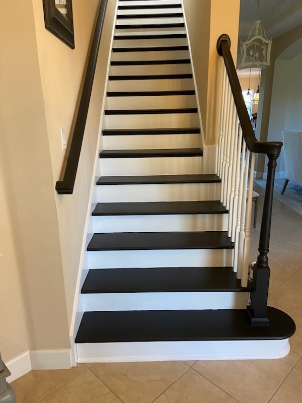 Staircase Painting After