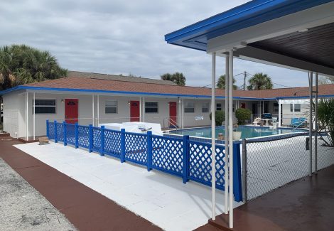 St. Pete Beach Motel Exterior Upgrade