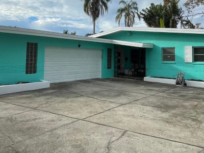 Pinellas Point Residential Exterior painting after photo