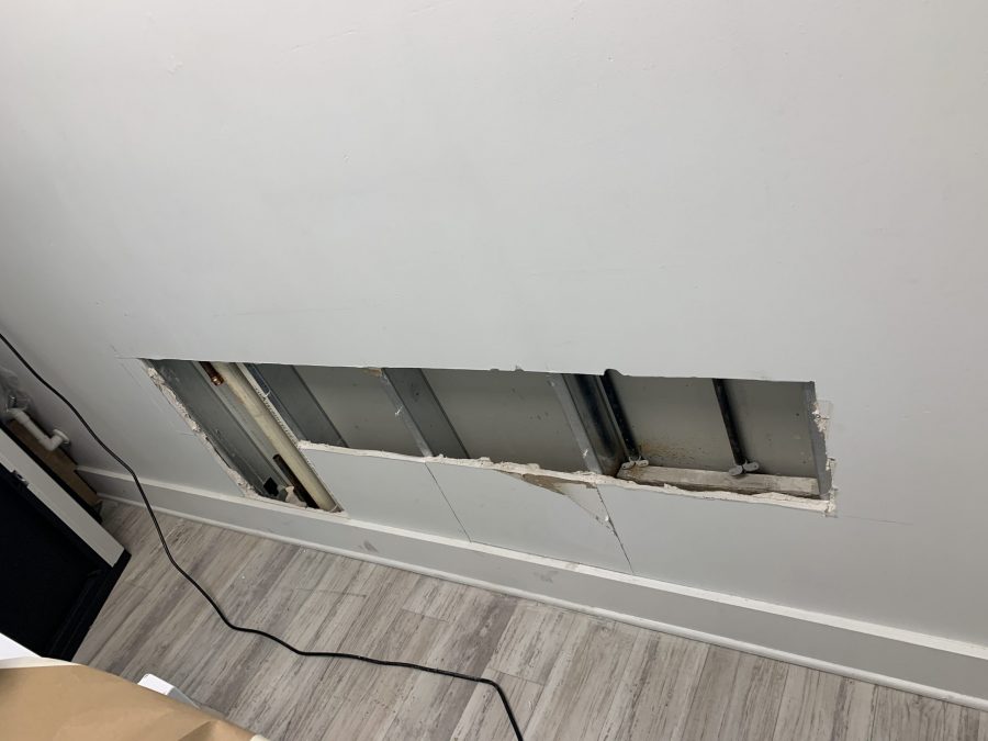 Commercial Drywall Repair Before Preview Image 2