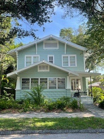 Light Blue Exterior House Painting St Petersburg, FL