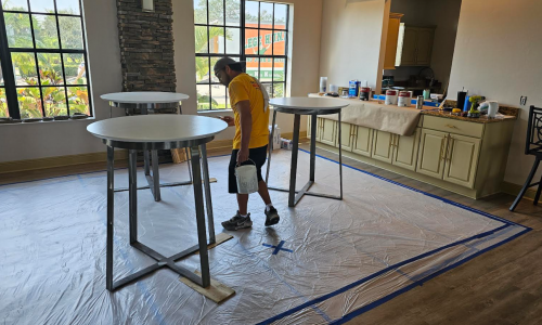 HOA Club House Table Top Project