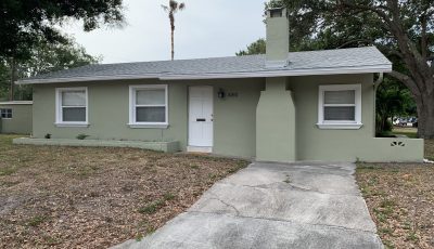 Green Exterior House