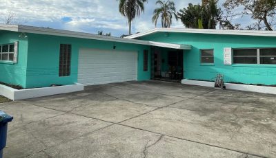 Pinellas Point Residential Exterior painting after photo