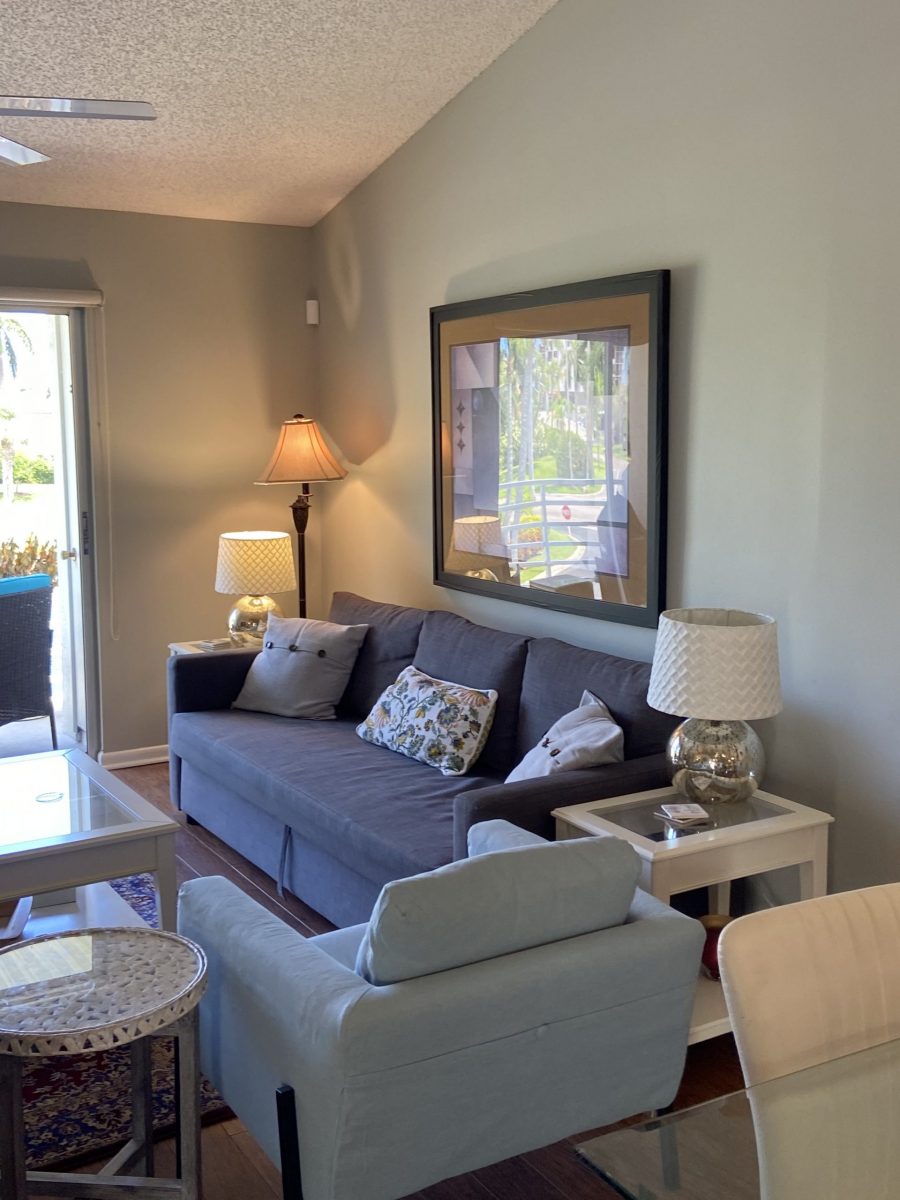 living room interior design painting