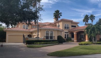 St. Petersburg beautiful home exterior painting