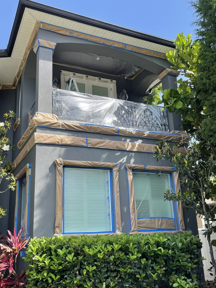 Snell Isle exterior Painting During Photo Preview Image 1