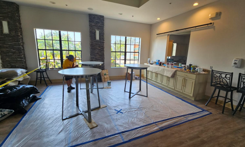 HOA Club House Table Top Project