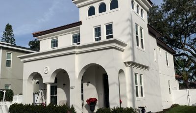 St Petersburg exterior painting project