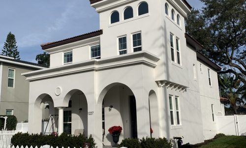 Stucco Painting Project