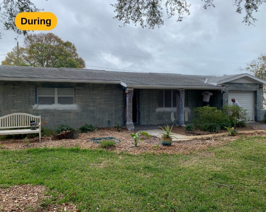 Exterior Painting Project During Preview Image 6