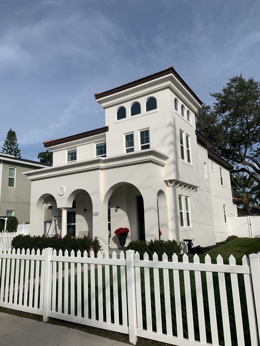 St Petersburg exterior painting project