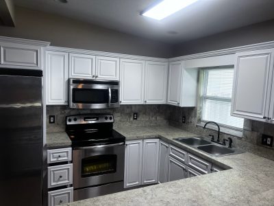 residential cabinet painting