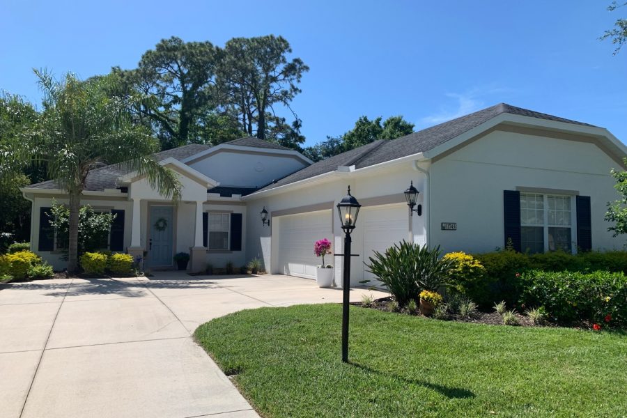 Clearwater residential exterior painting project