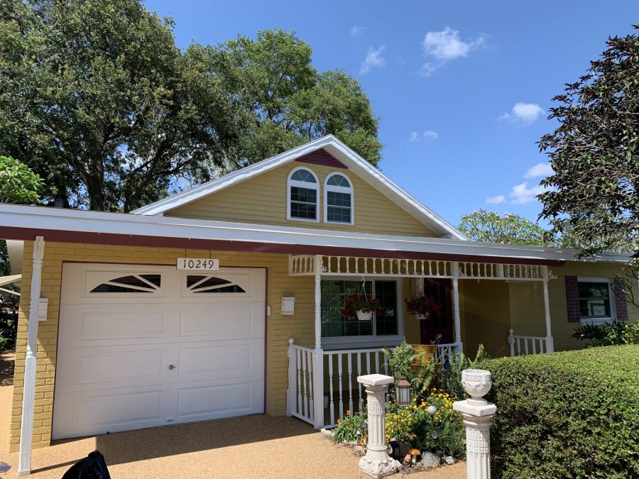 Yellow Exterior House Painting