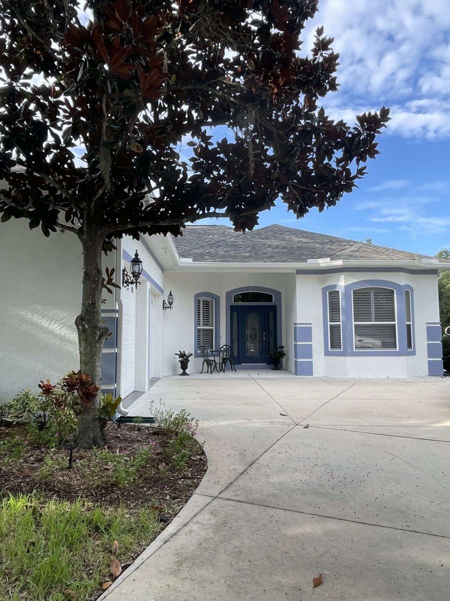 Parrish exterior refresh front door