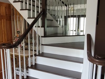 Tottenville, NY Interior Stairs painting