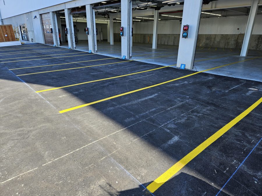 Parking Lot Line Striping Painting Preview Image 1
