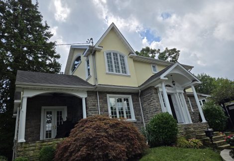 Yellow Exterior House Painting Shore Acres