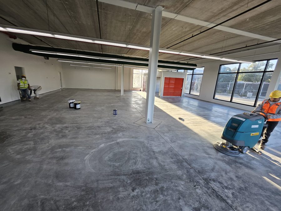 Interior Painting & Concrete Staining Storage Facility Preview Image 2