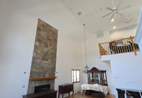 White Living Room Painting