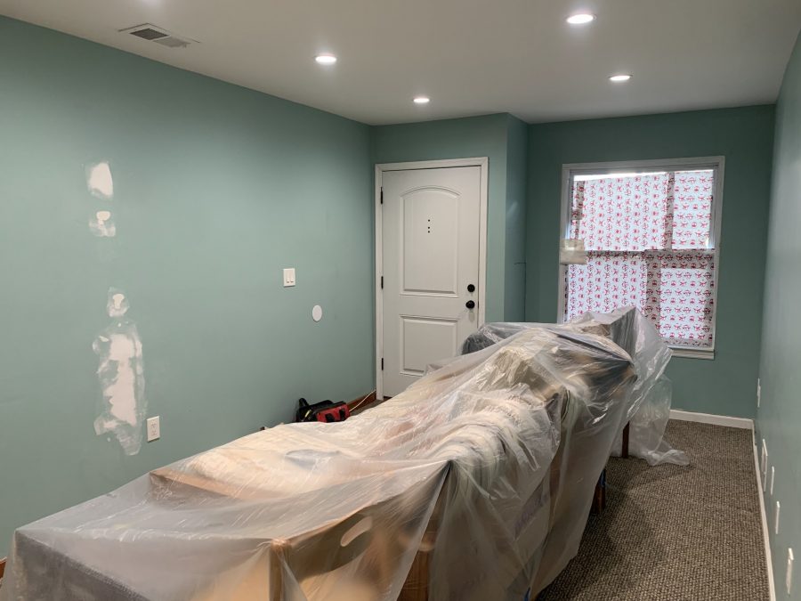 before professional living room interior painting Preview Image 3